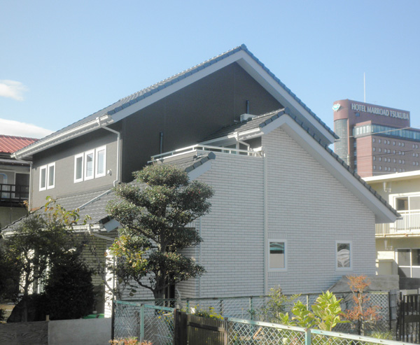 和の趣を取り入れた住宅