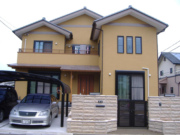 FP工法住宅施工中